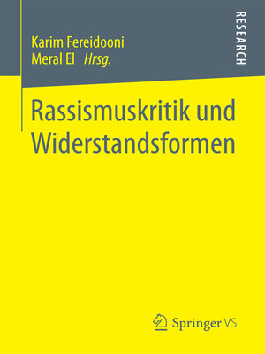 cover image of Rassismuskritik und Widerstandsformen